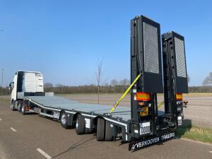 2012 Nooteboom MCO-48-03 Dieplader - Hydr Bed - 2x Powersteering RC - Liftaxle - Winch - Ramps