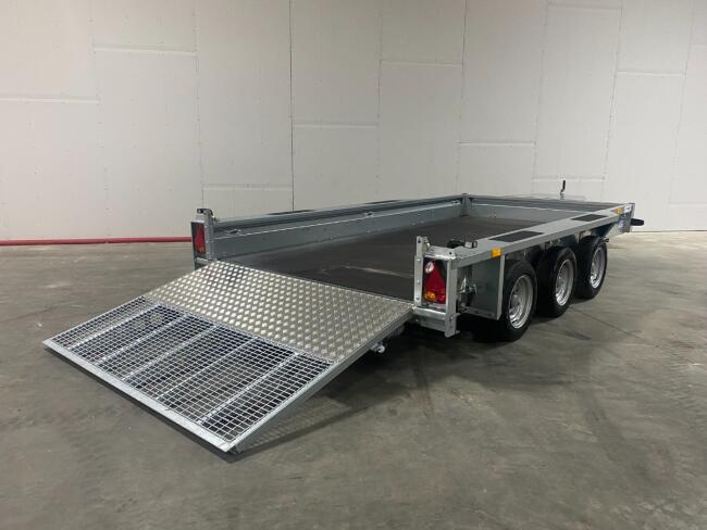 2025 Ifor Williams GX126 Klep 3-asser ADV1035 | Aanhangwagen | Machinetransporter