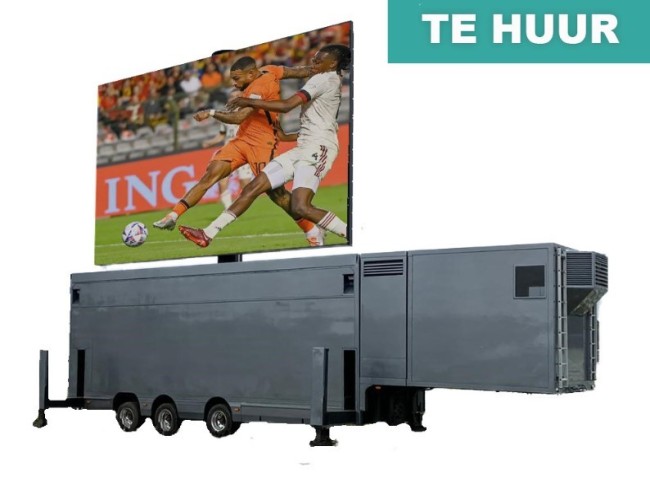 2003 Mobiel LED Scherm 40m2 (830x480cm) P6 met aggregaat LT376 | Transport | Auto's