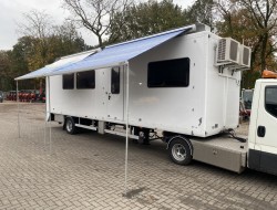 2001 Doornwaard DT7000 Gesloten BE Oplegger Commando Airco + Generator (ex-politie) VT511 | Transport | Opleggers