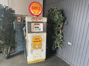 1955 Wayne 505 Shell Benzinepomp