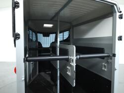 2025 Ifor Williams HBX506 2 paards trailer - Voorlosser RH (zwart) VT775 | Aanhangwagen | Paardentrailer