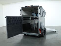 2025 Ifor Williams HBX506 2 paards trailer - Voorlosser RH (zwart) VT775 | Aanhangwagen | Paardentrailer
