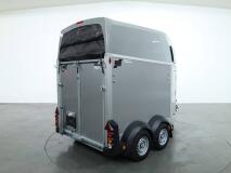 2025 Ifor Williams HBEco 506 Paardentrailer 2-paards (zilver) VT778 | Aanhangwagen | Paardentrailer