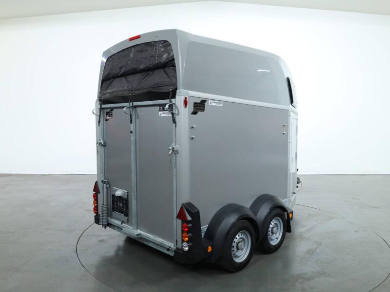 2025 Ifor Williams HBEco 506 Paardentrailer 2-paards (zilver) VT778 | Aanhangwagen | Paardentrailer
