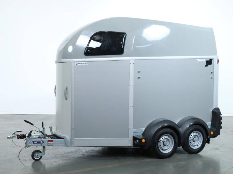 2025 Ifor Williams HBEco 506 Paardentrailer 2-paards (zilver) VT778 | Aanhangwagen | Paardentrailer