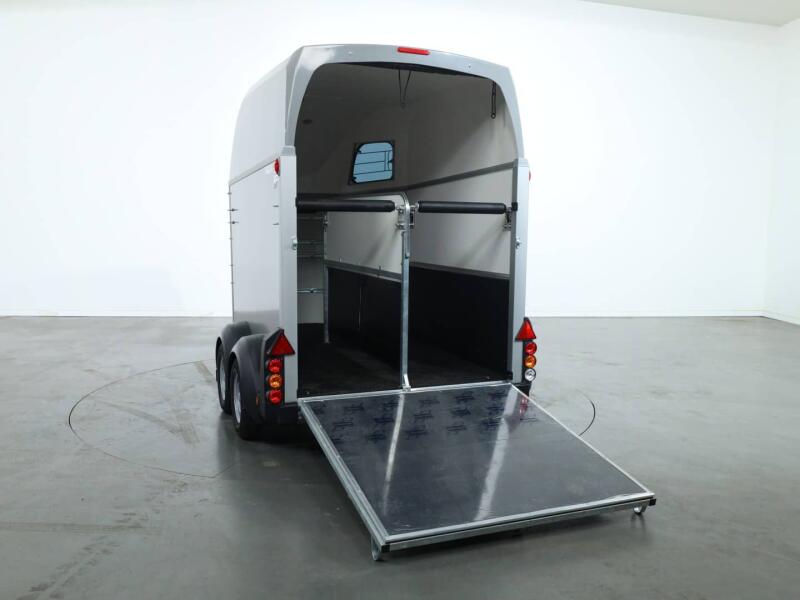 2025 Ifor Williams HBEco 506 Paardentrailer 2-paards (zilver) VT778 | Aanhangwagen | Paardentrailer