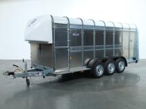 2026 Ifor Williams TA510 16x6 (497x178x182cm) Veetrailer 3-asser VT1020 | Aanhangwagen | Veetrailer