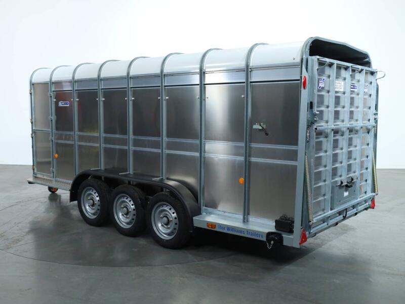 2026 Ifor Williams TA510 16x6 (497x178x182cm) Veetrailer 3-asser VT1020 | Aanhangwagen | Veetrailer