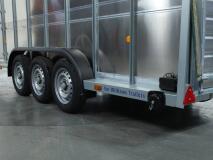 2026 Ifor Williams TA510 16x6 (497x178x182cm) Veetrailer 3-asser VT1020 | Aanhangwagen | Veetrailer