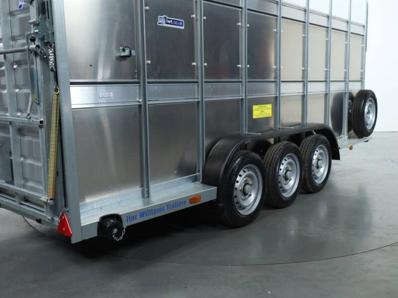 2026 Ifor Williams TA510 16x7 (497x178x212cm) Dubbeldeks Schapentrailer/ Veetrailer VT1087 | Aanhangwagen | Veetrailer